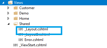 Layout Page Location